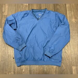 IZOD Blue Pullover Windbreaker Jacket – Men’s XL/TG